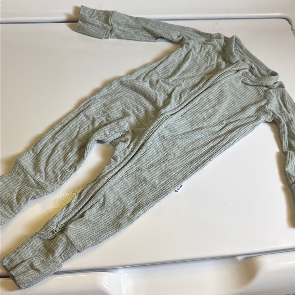 Little Sleepies Gray Pajama Set Soft and Stretchy